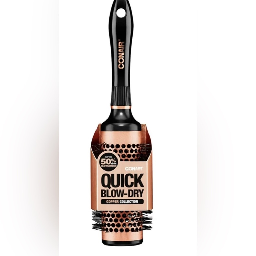 Conair Quick Blow Dry Copper Collection Brush
